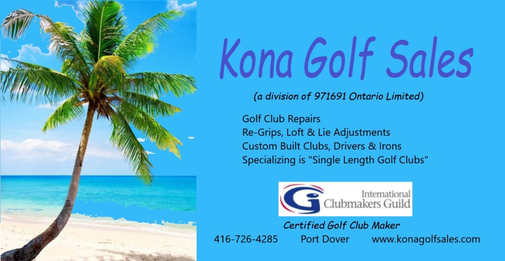 Our Services: 1 Kona Golf Sales - Port Dover, ON